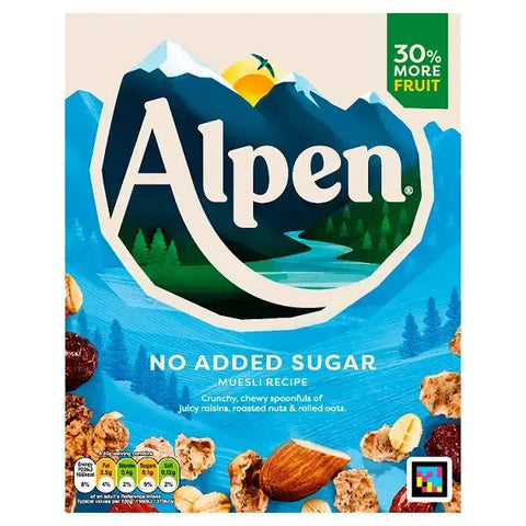 Alpen No Added Sugar Muesli 550g (Case of 6)