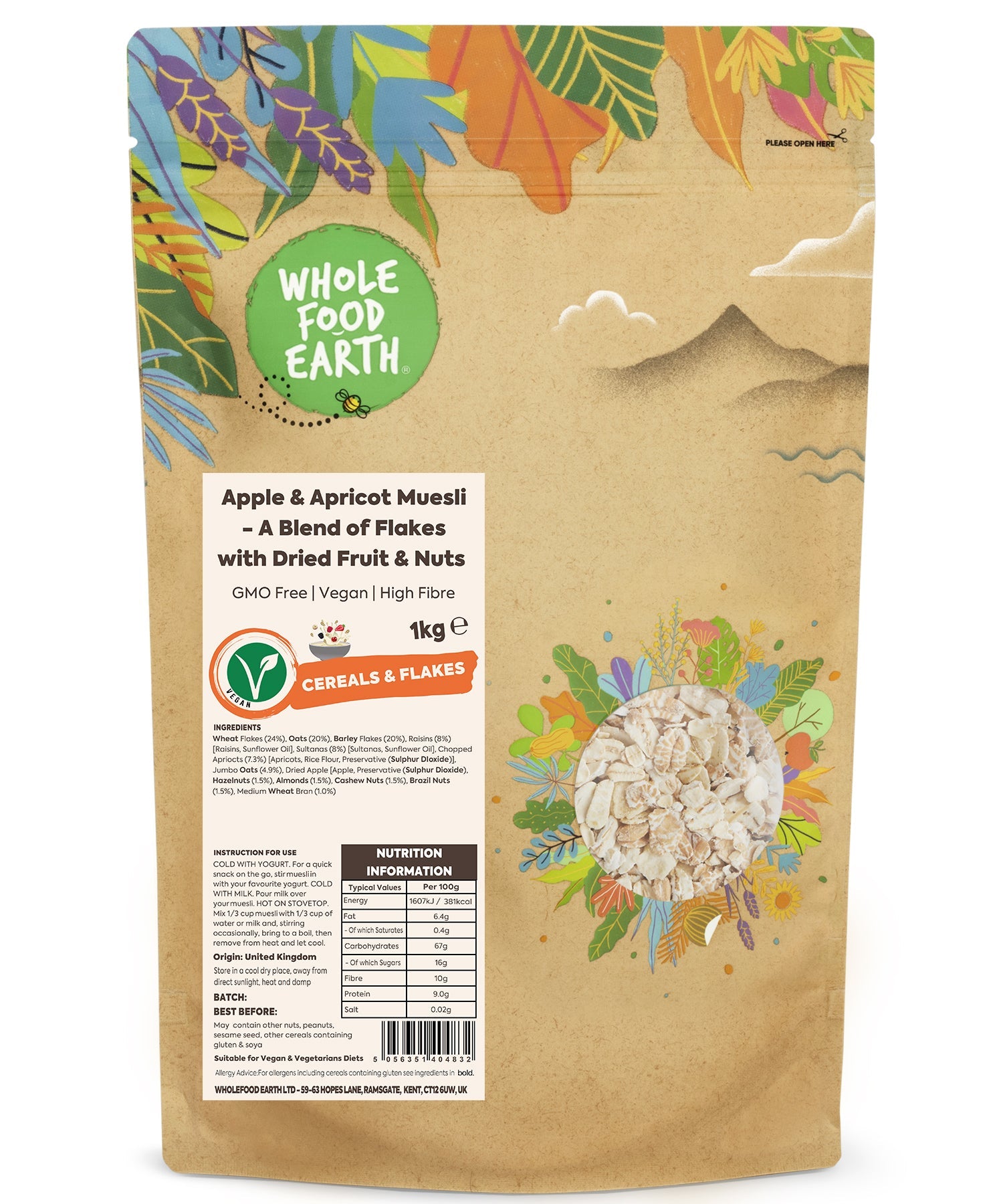 Apple & Apricot Muesli