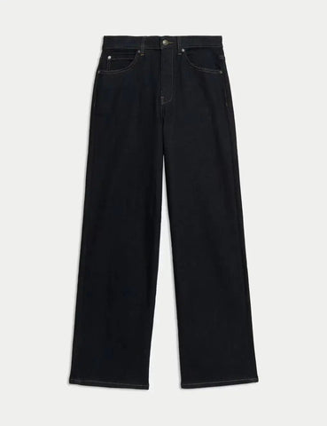 Autograph High Waisted Wide Leg Jeans