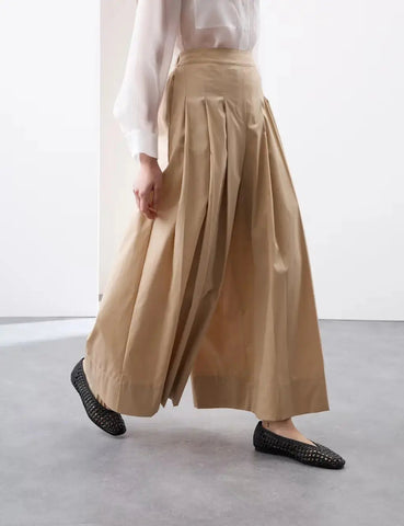 Autograph Pleat Front Super Wide Leg Trousers