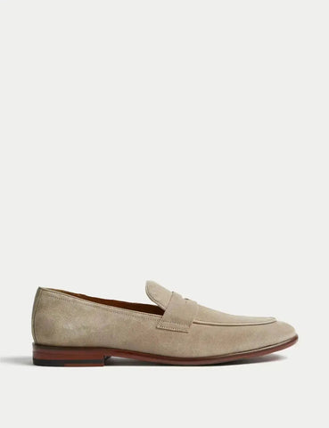 Autograph Suede Slip-On Loafers