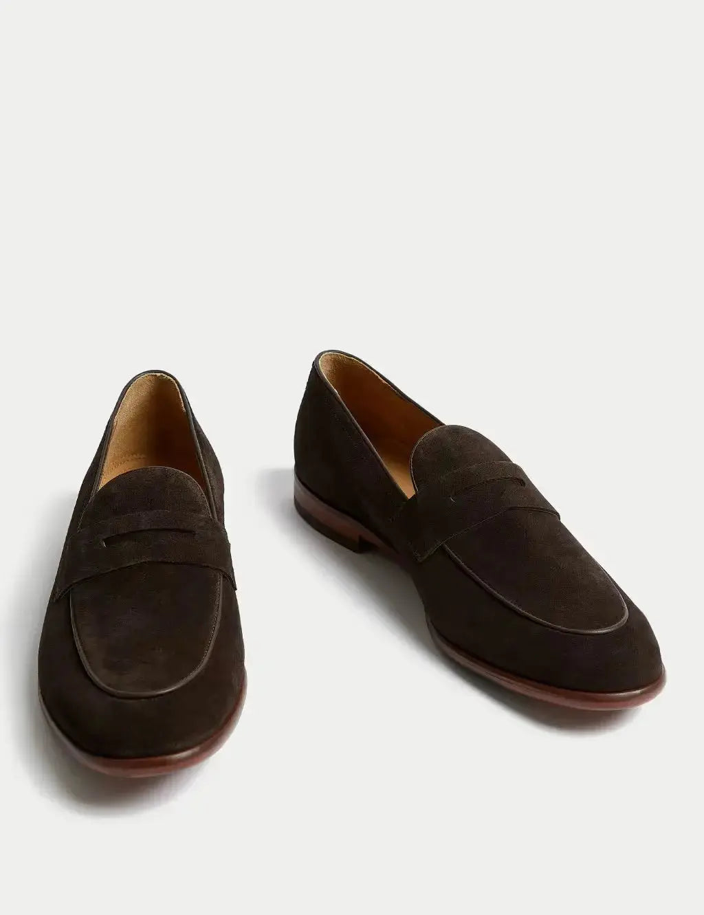 Autograph Suede Slip-On Loafers
