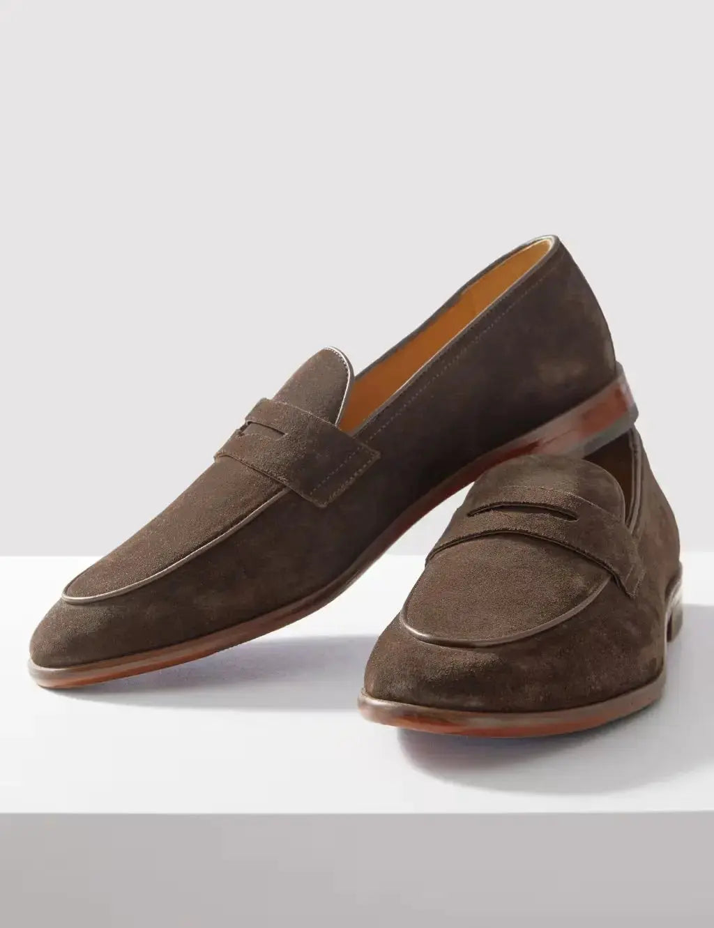 Autograph Suede Slip-On Loafers