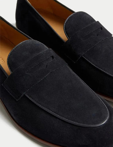 Autograph Suede Slip-On Loafers