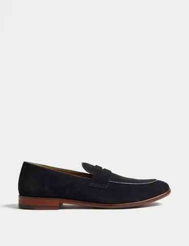 Autograph Suede Slip-On Loafers