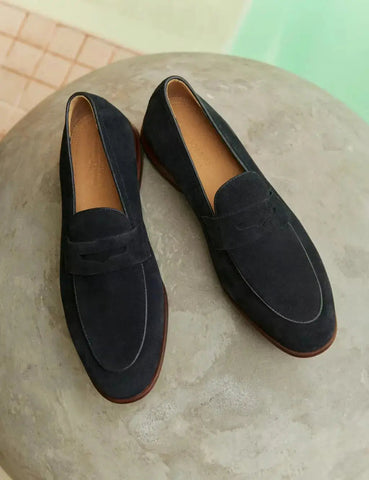 Autograph Suede Slip-On Loafers