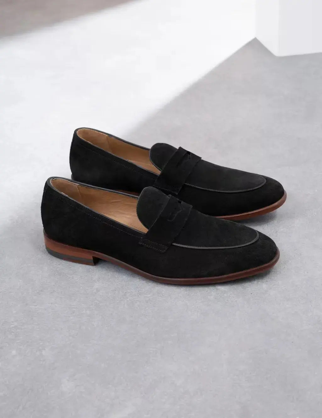 Autograph Suede Slip-On Loafers