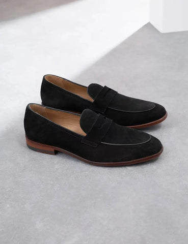 Autograph Suede Slip-On Loafers