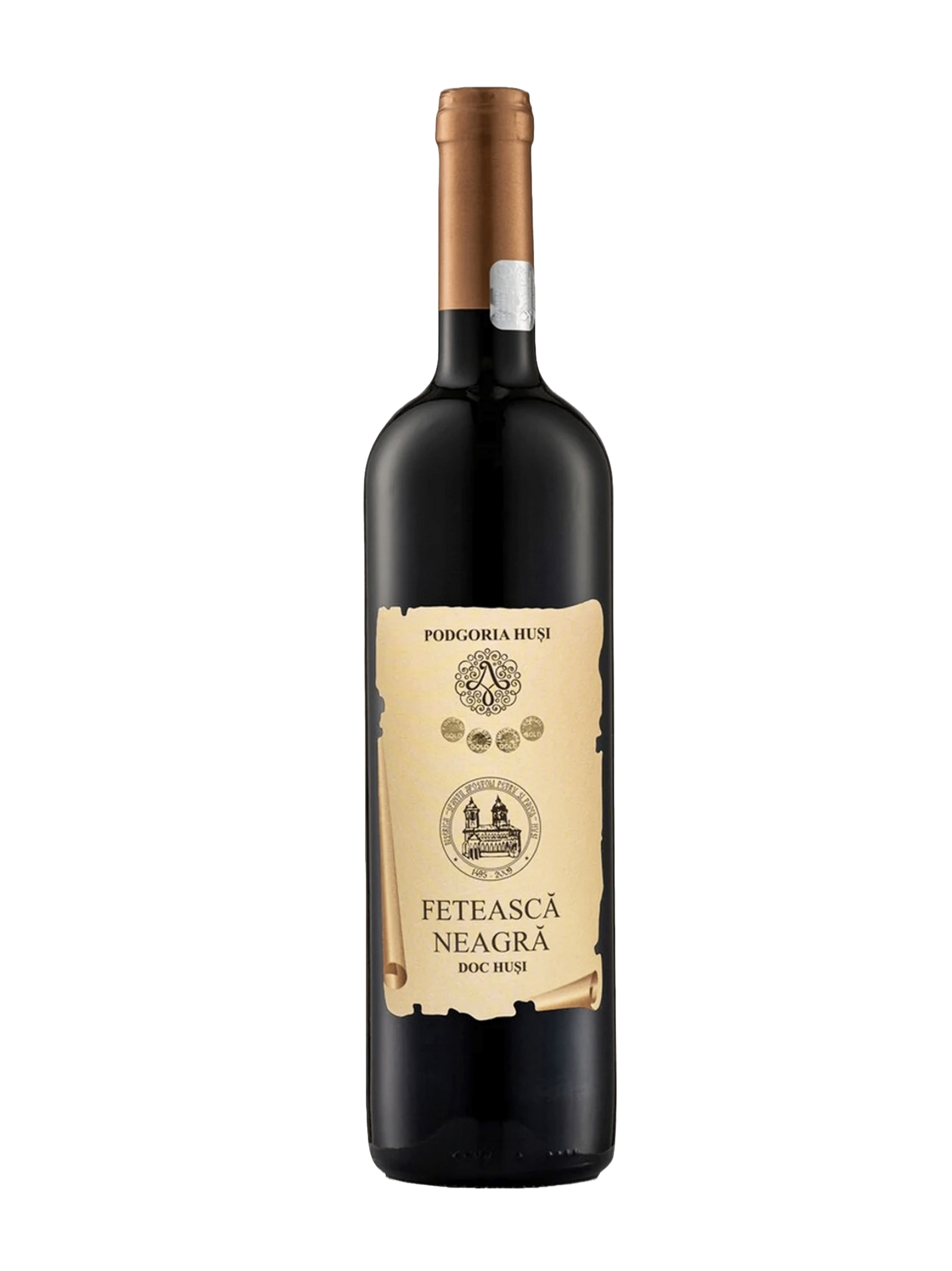 Podgoria Husi Feteasca Neagra (Black Maiden) Red Wine 750ml