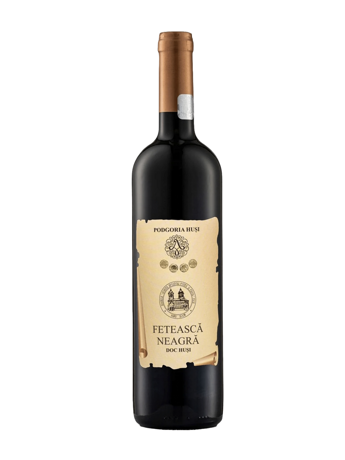 Podgoria Husi Feteasca Neagra (Black Maiden) Red Wine 750ml