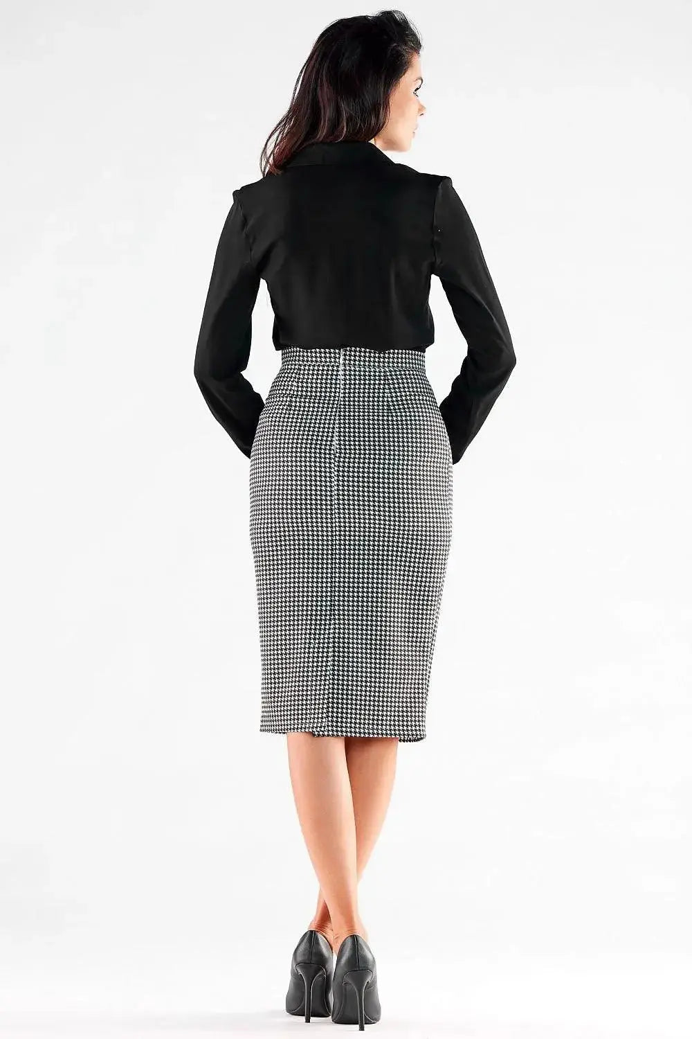 Awama classic midi length pencil skirt