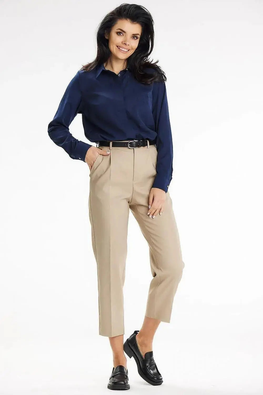 Awama elegant Long sleeve shirt