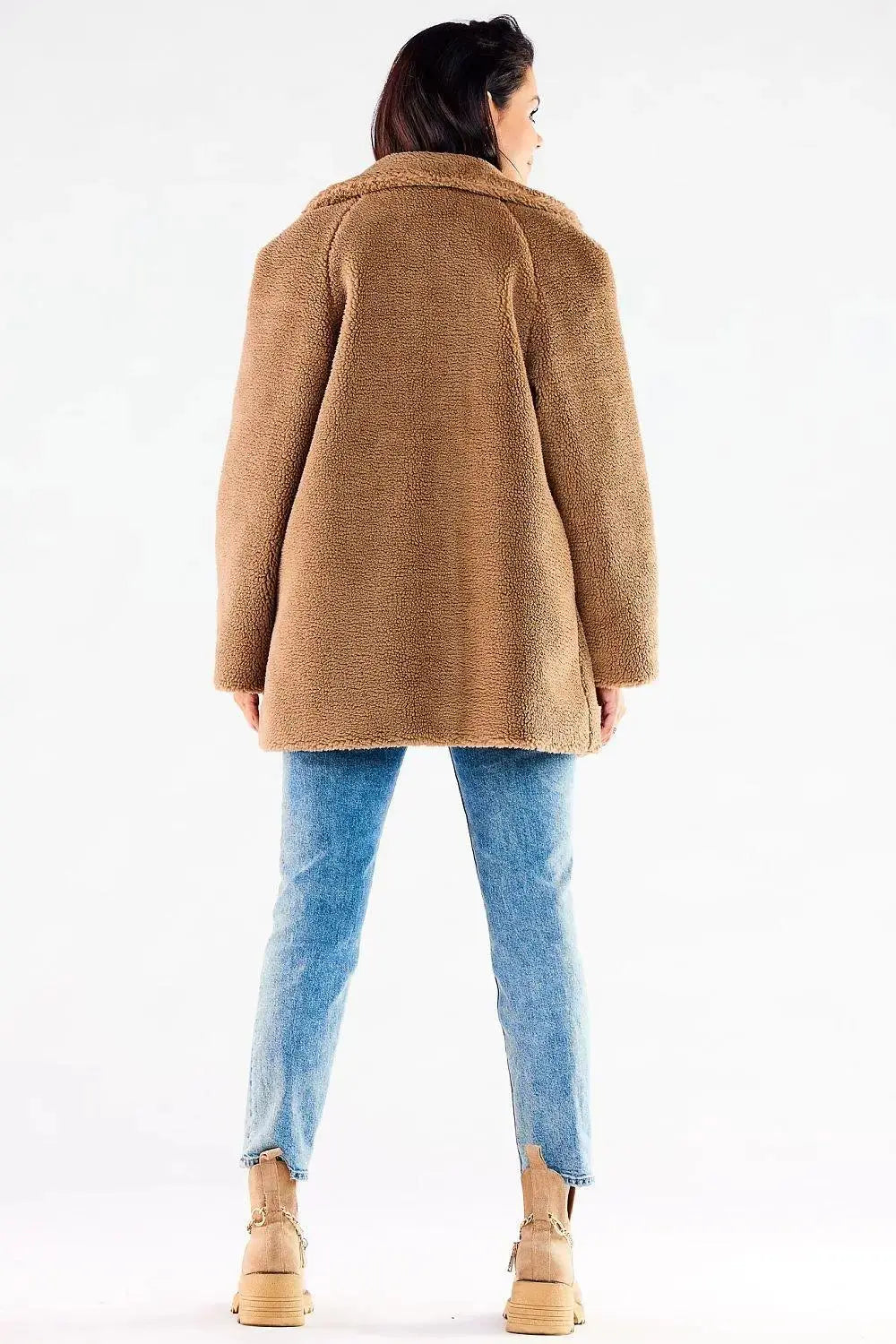 Awama hips, with slip pockets coat