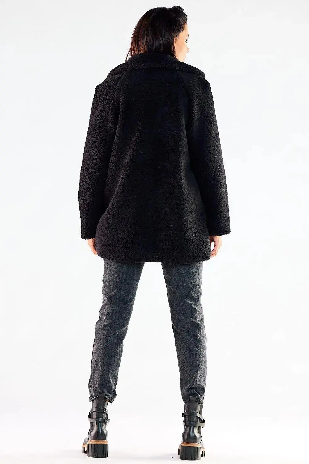 Awama hips, with slip pockets coat