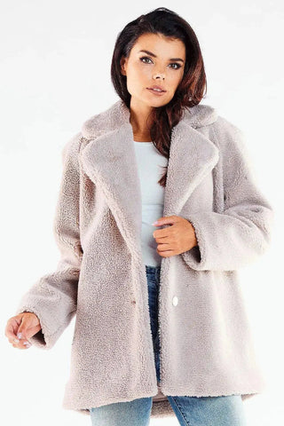 Awama hips, with slip pockets coat