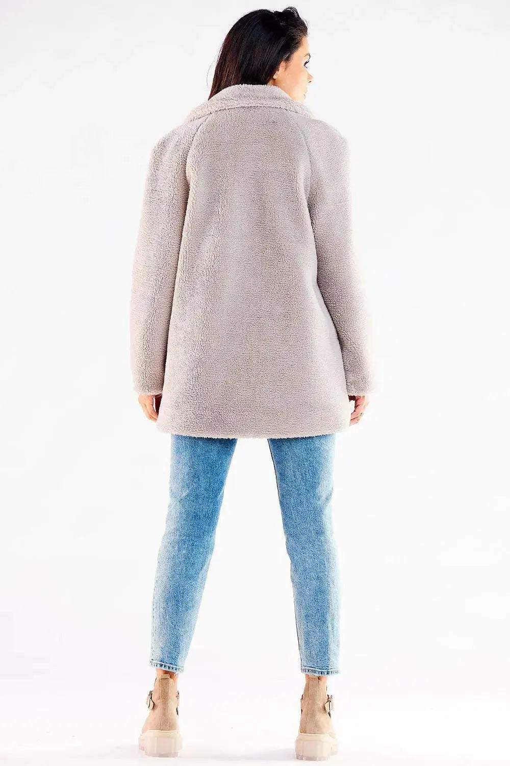 Awama hips, with slip pockets coat