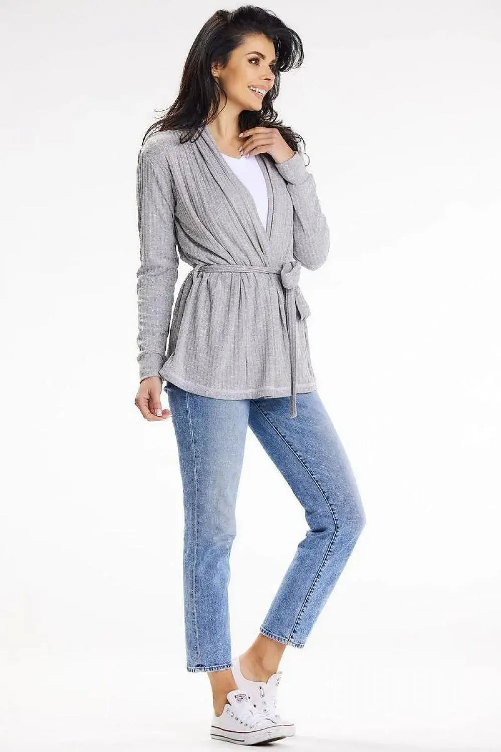 Awama shawl collar cardigan