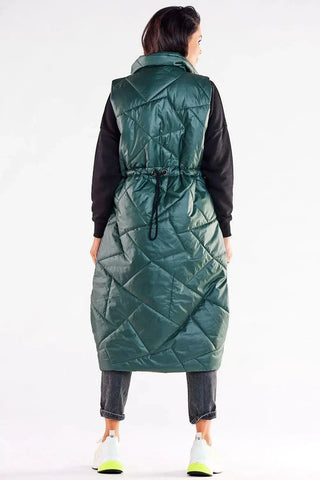 Awama streamlined, oversized cut gilet