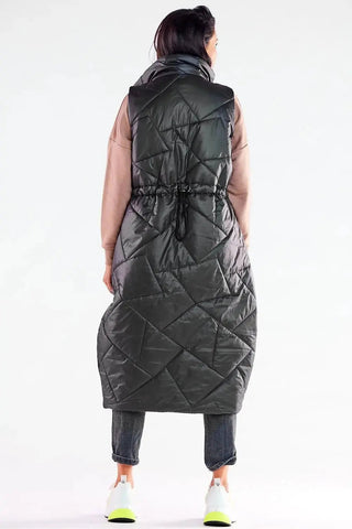 Awama streamlined, oversized cut gilet