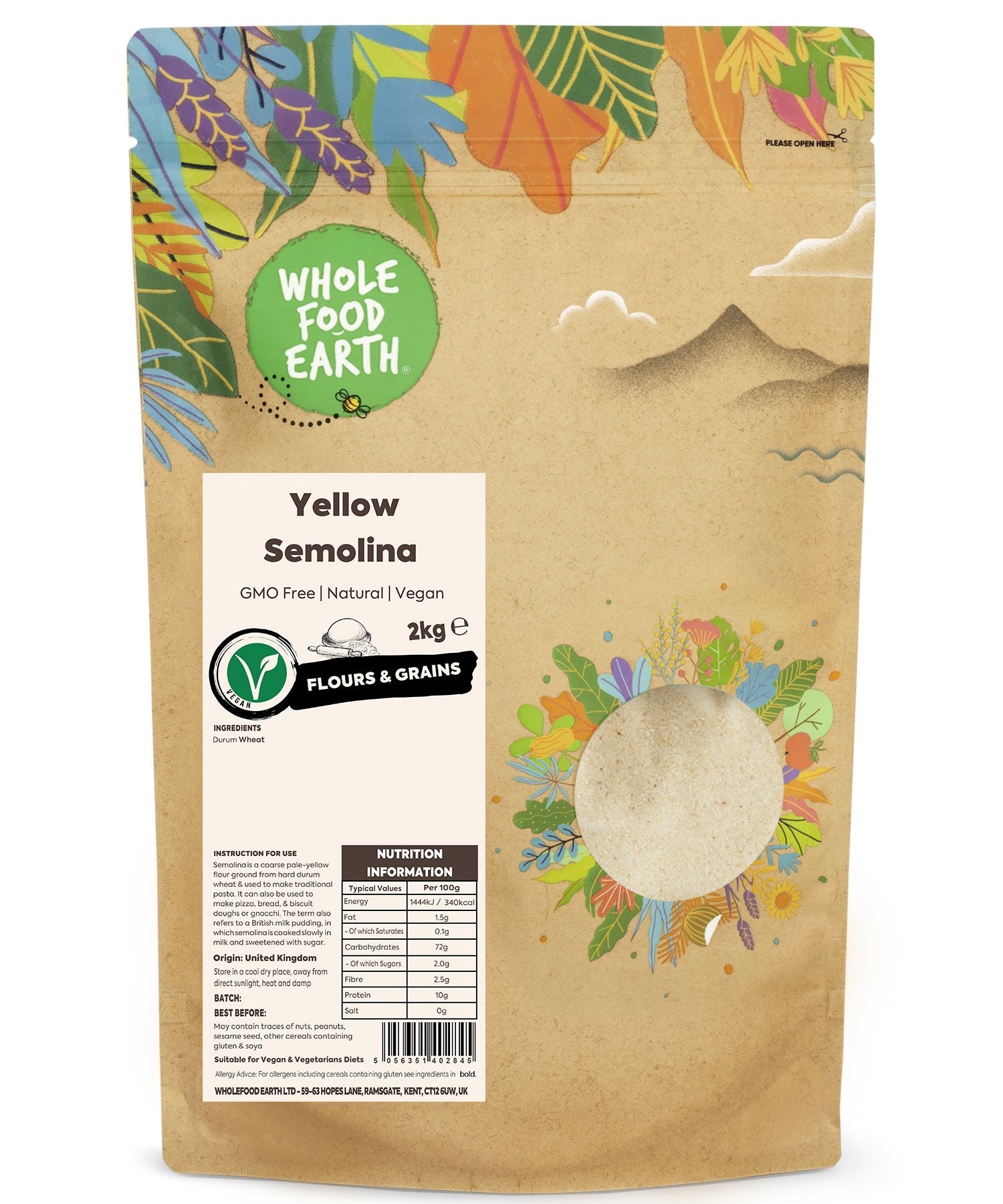 Yellow Semolina