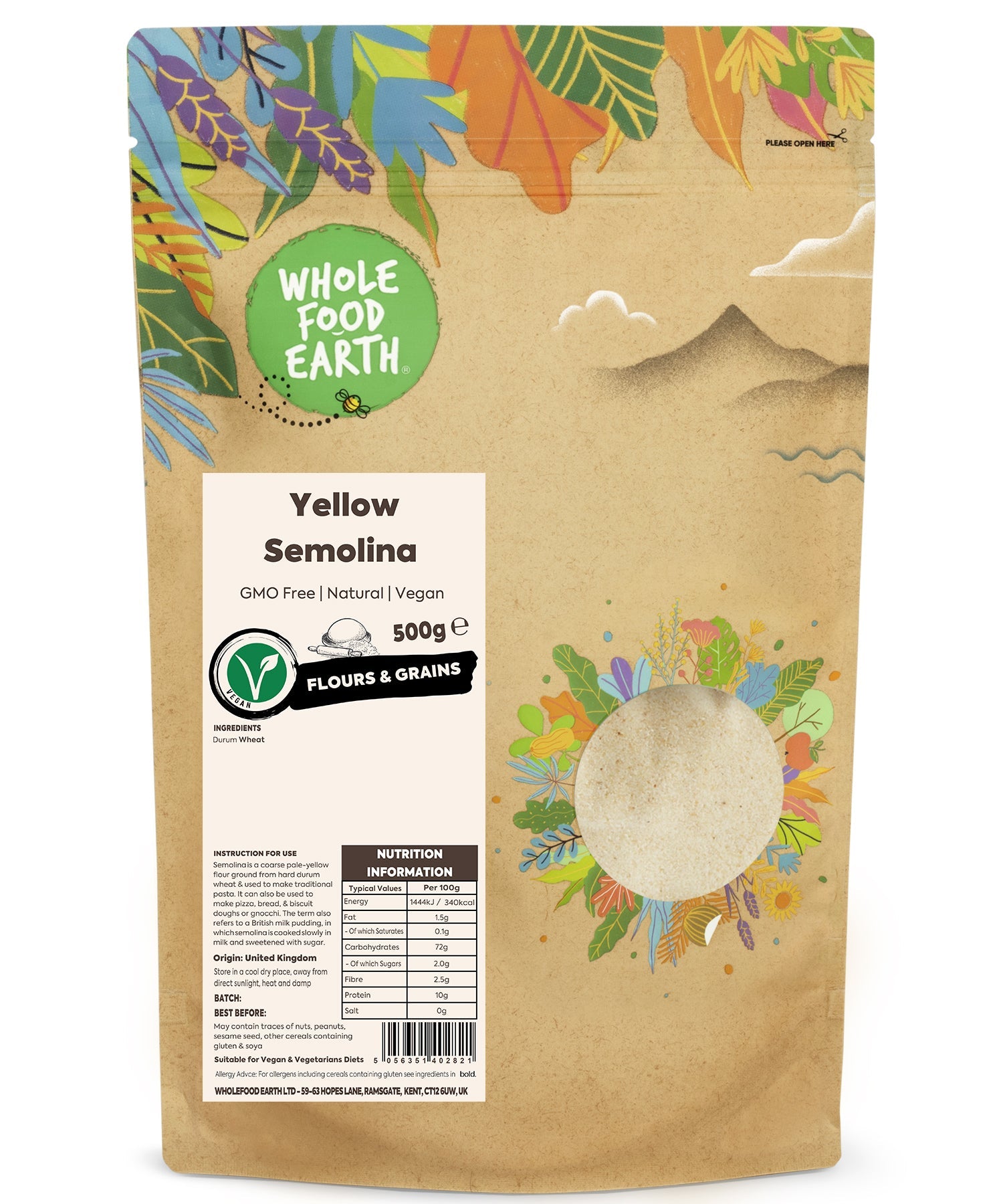 Yellow Semolina
