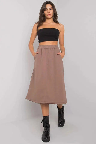 BFG flared cut tracksuit skirt