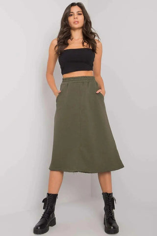 BFG flared cut tracksuit skirt