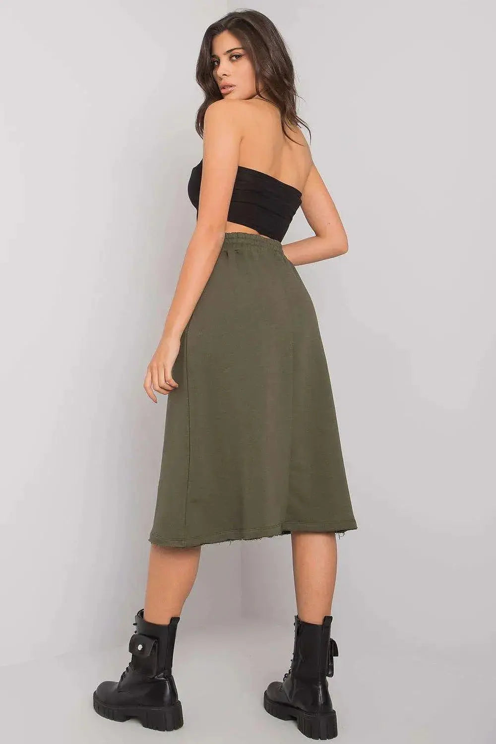 BFG flared cut tracksuit skirt