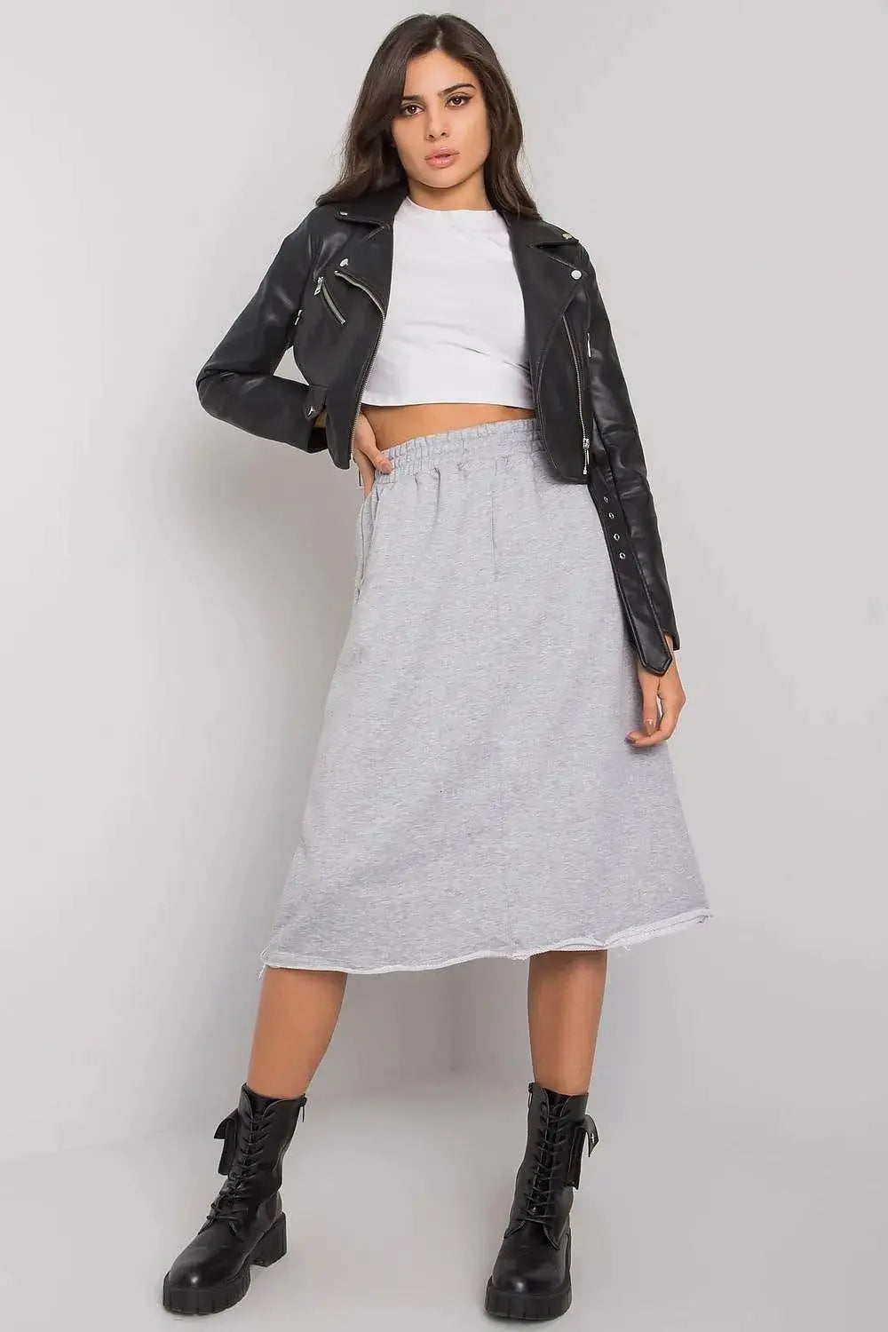 BFG flared cut tracksuit skirt
