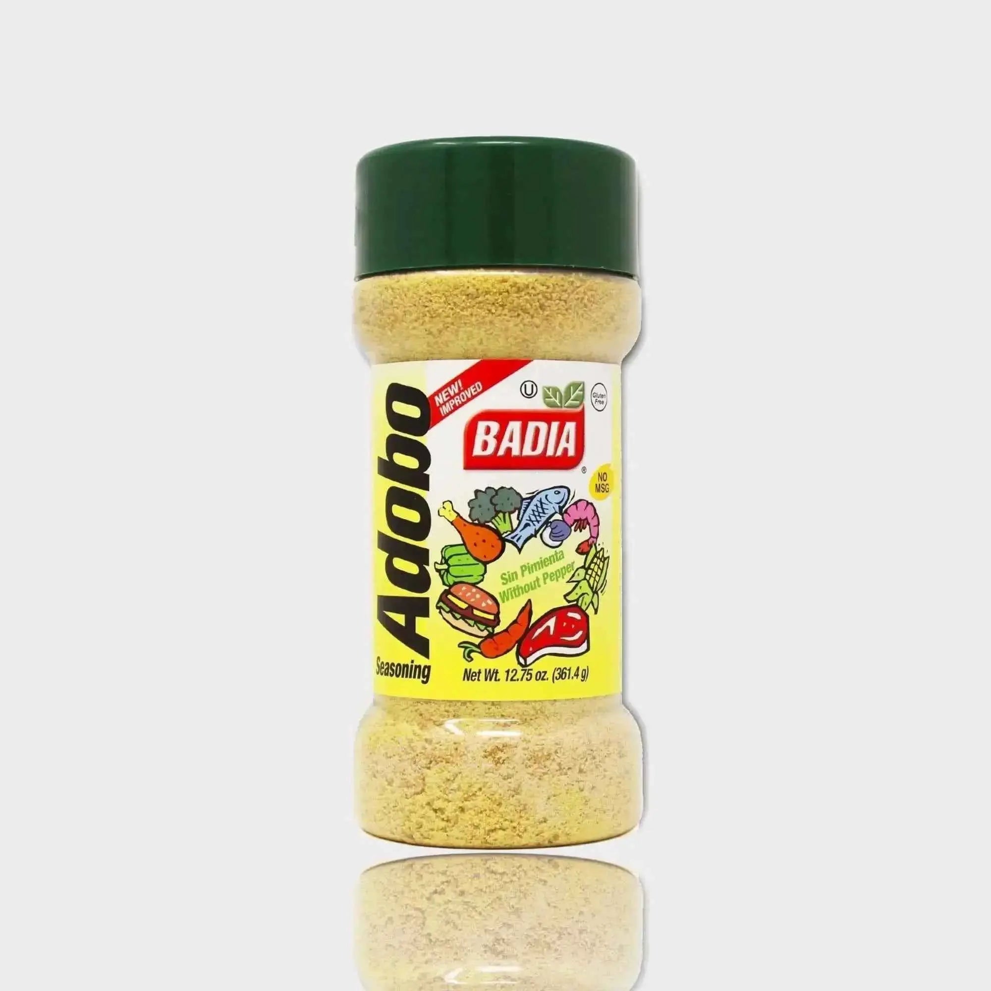 Badia Adobo Without Pepper for Meats, Poultry, Fish, Seafood and Vegetables