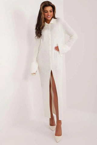 Badu elegance pencil acrylic knit fabric daydress