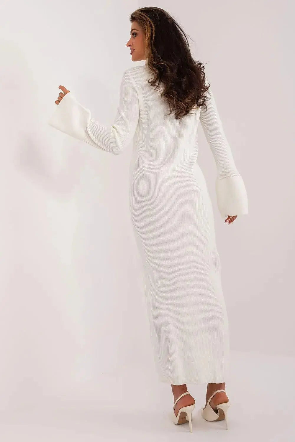 Badu elegance pencil acrylic knit fabric daydress