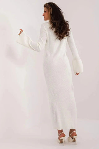 Badu elegance pencil acrylic knit fabric daydress