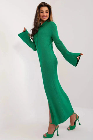 Badu elegance pencil acrylic knit fabric daydress