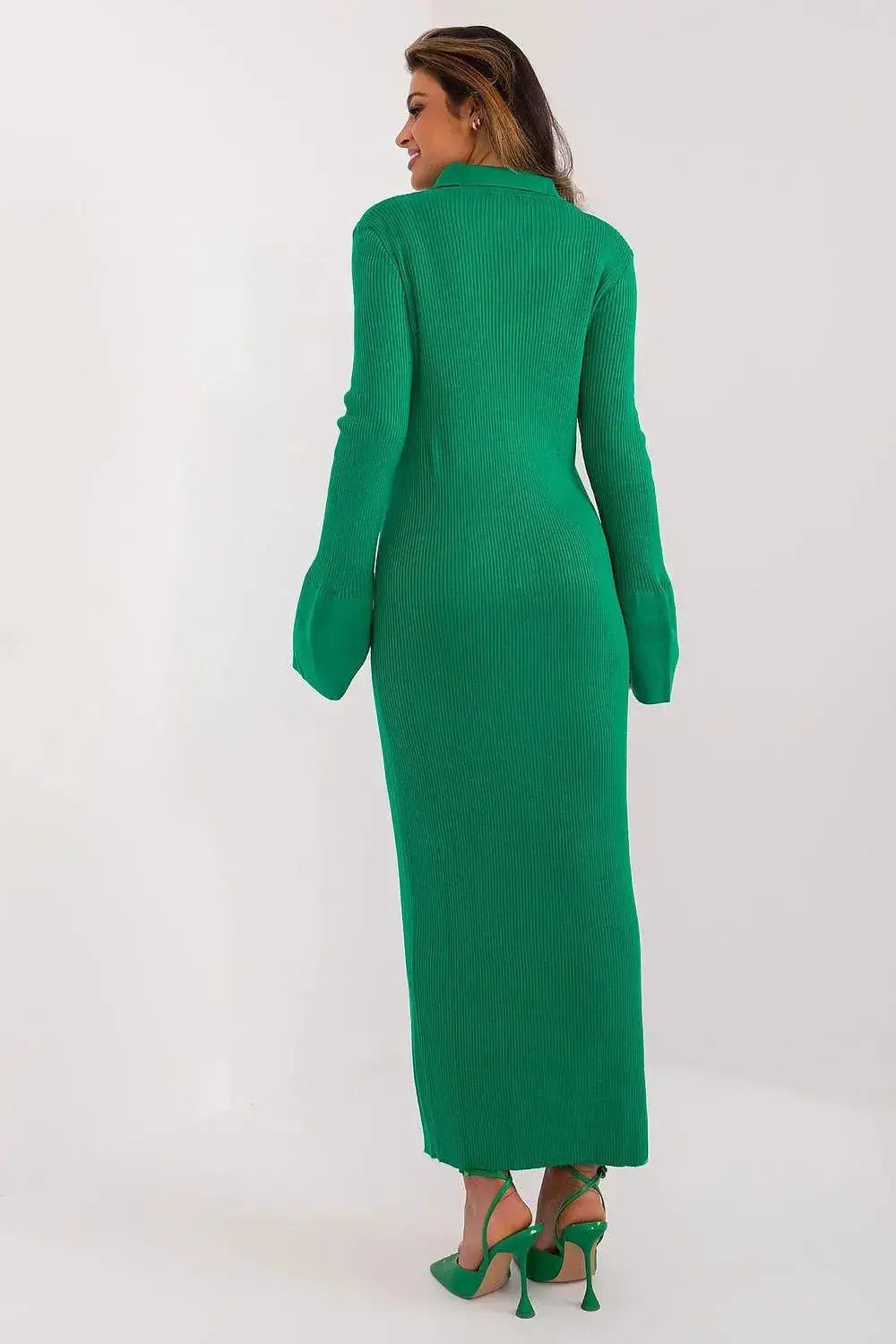 Badu elegance pencil acrylic knit fabric daydress