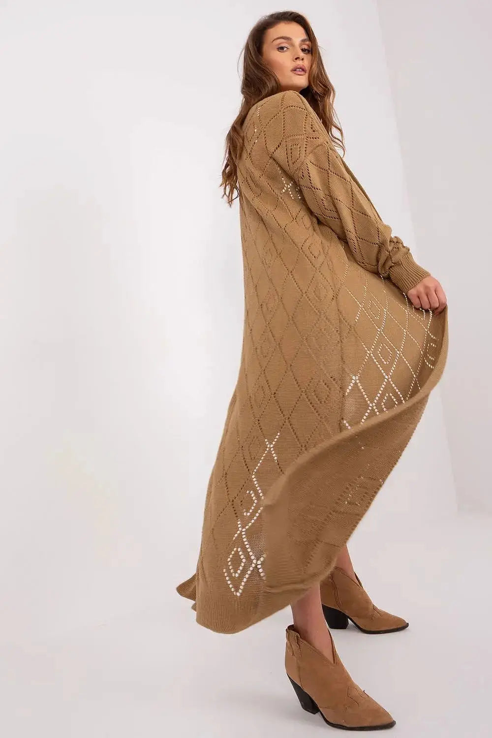 Badu long sleeves, unbuttoned cardigan