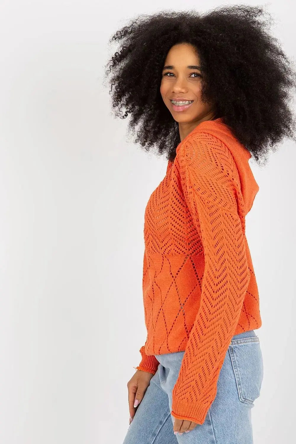 Badu summer openwork sweater