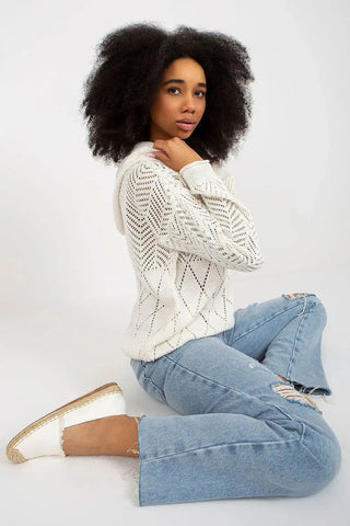 Badu summer openwork sweater