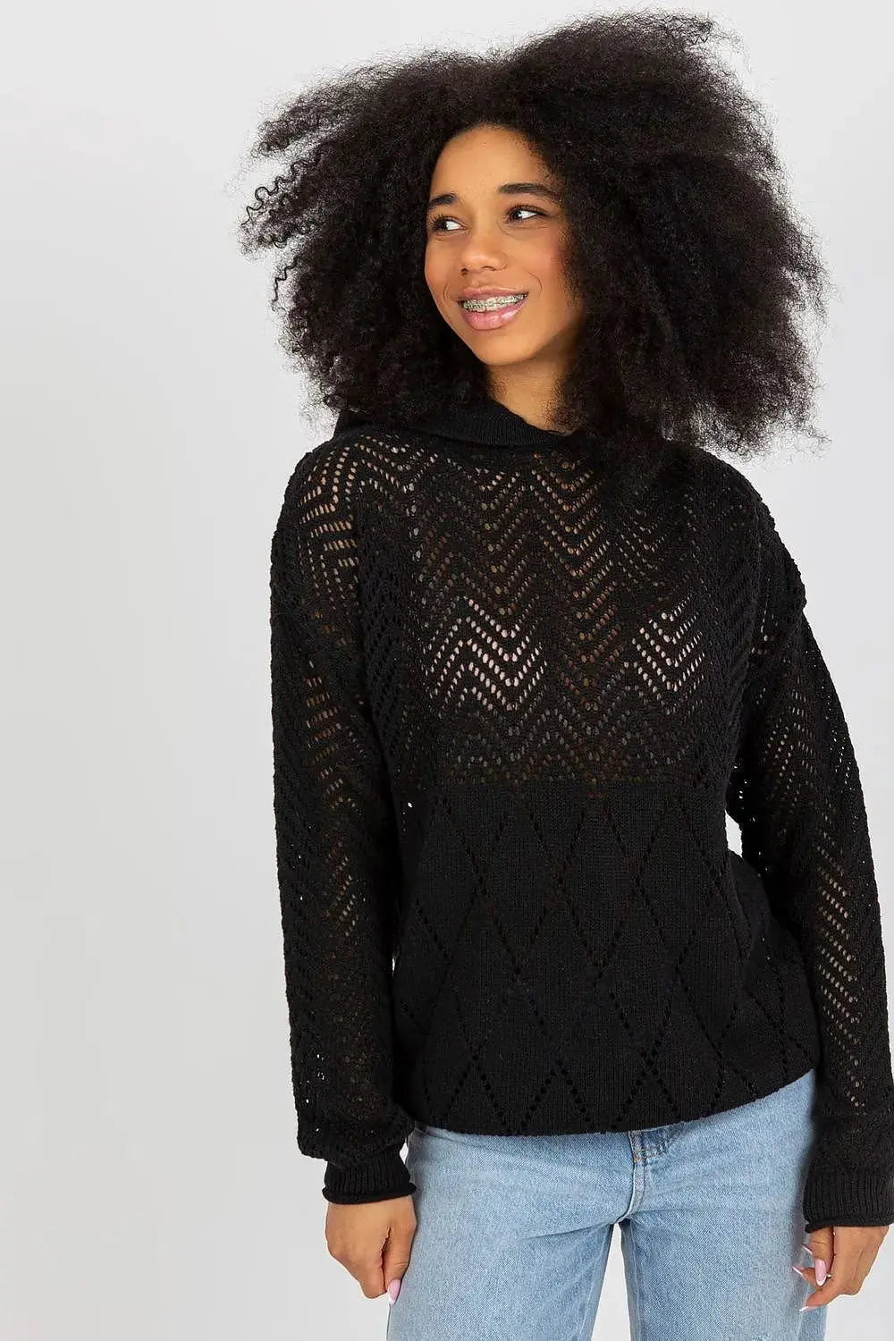 Badu summer openwork sweater