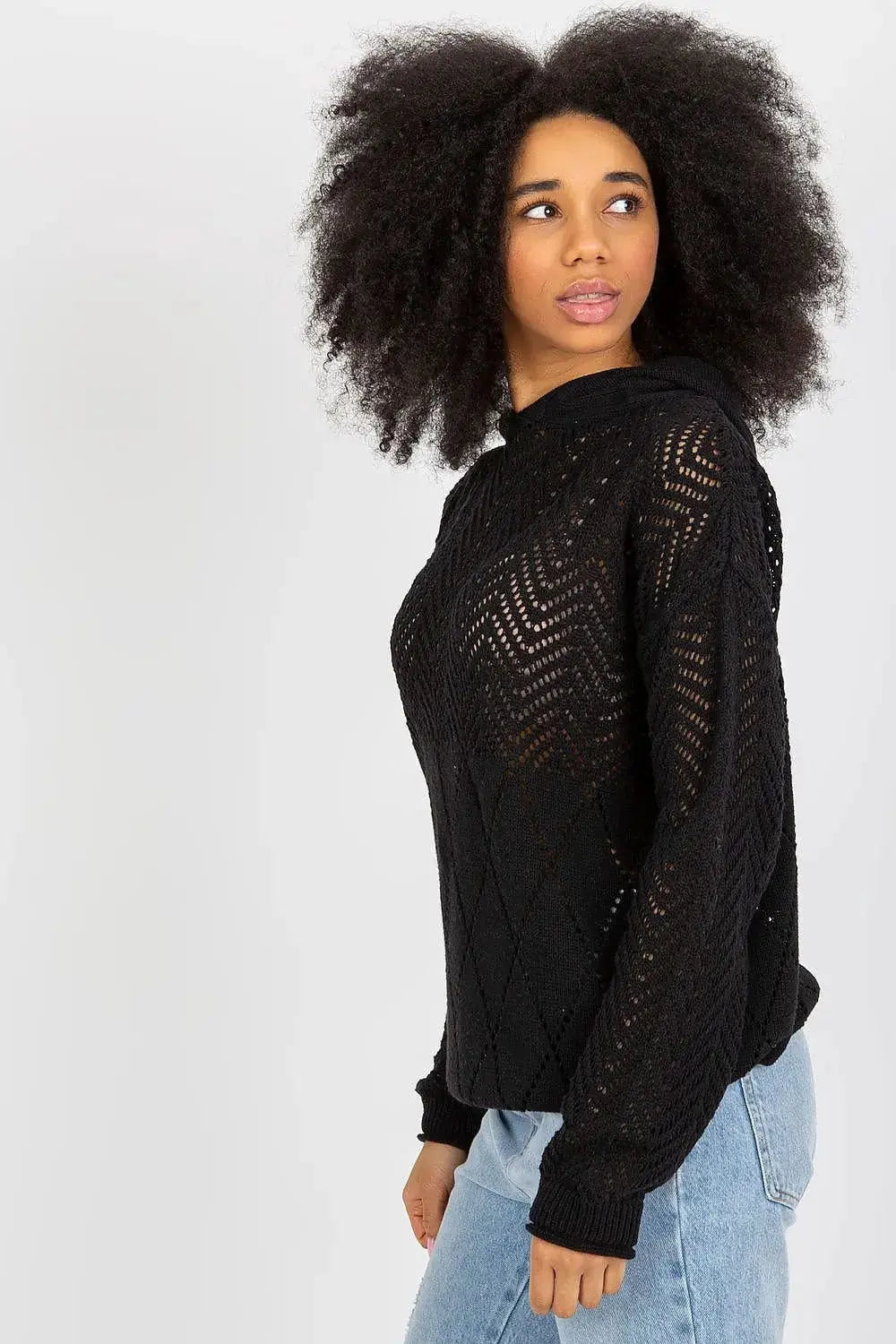 Badu summer openwork sweater