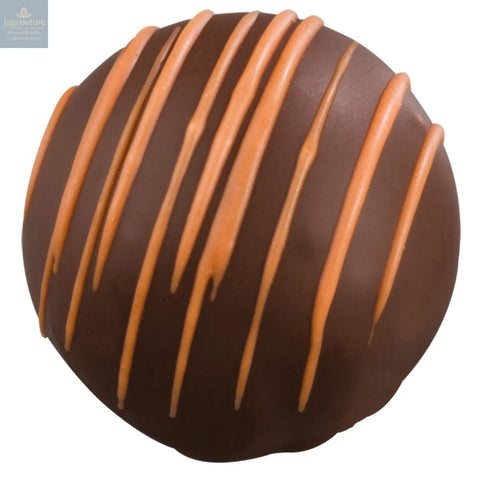 Balder - dark chocolate with orange flavoured dark ganache 15.3g - Jag Couture Chocolates