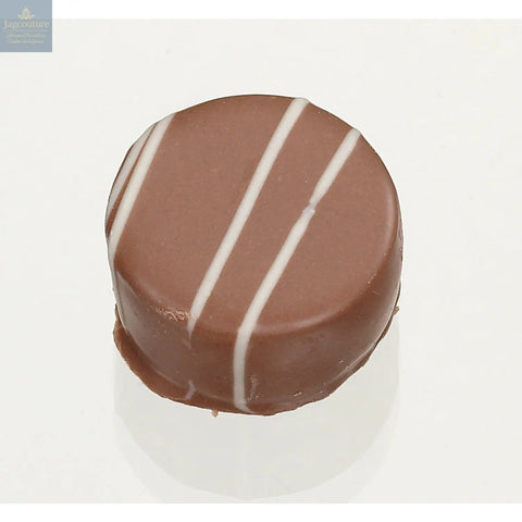 Banoffee - milk chocolate with soft chocolate caramel and a hint of banana 14.6g - Jag Couture Chocolates