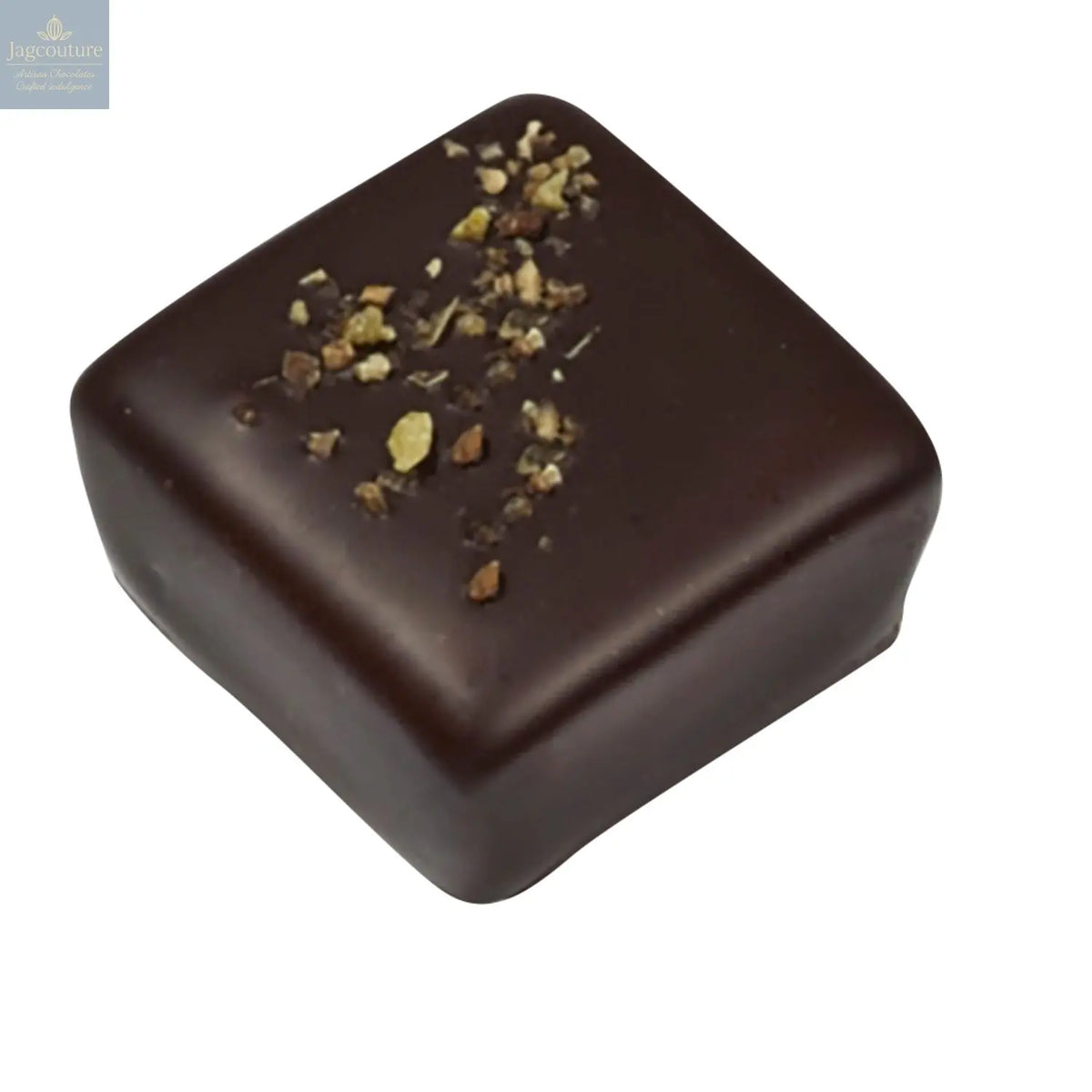 Bardot - dark chocolate lemon ganache 12g - Jag Couture Chocolates