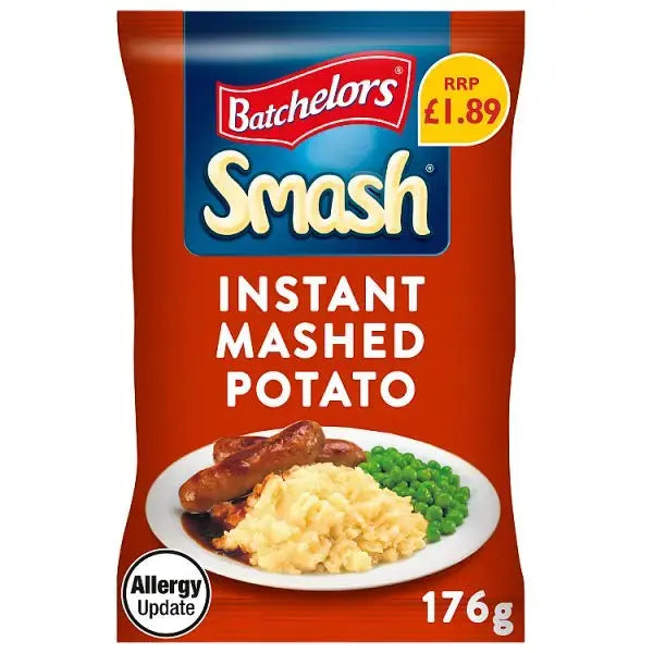 Batchelors Smash The Original Instant Mashed Potato 176g (Case of 6)