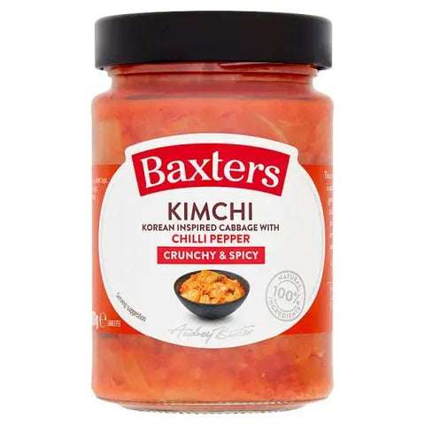 Baxters Kimchi Korean Inspired Cabbage with Chilli Pepper 300g