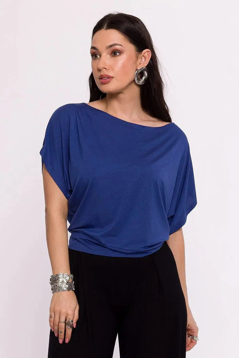 BeWear high-quality viscose knit blouse