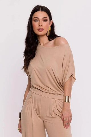 BeWear high-quality viscose knit blouse