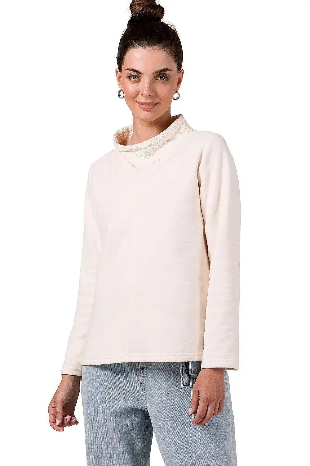 BeWear womens turtleneck sweatshirt