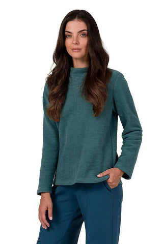 BeWear womens turtleneck sweatshirt