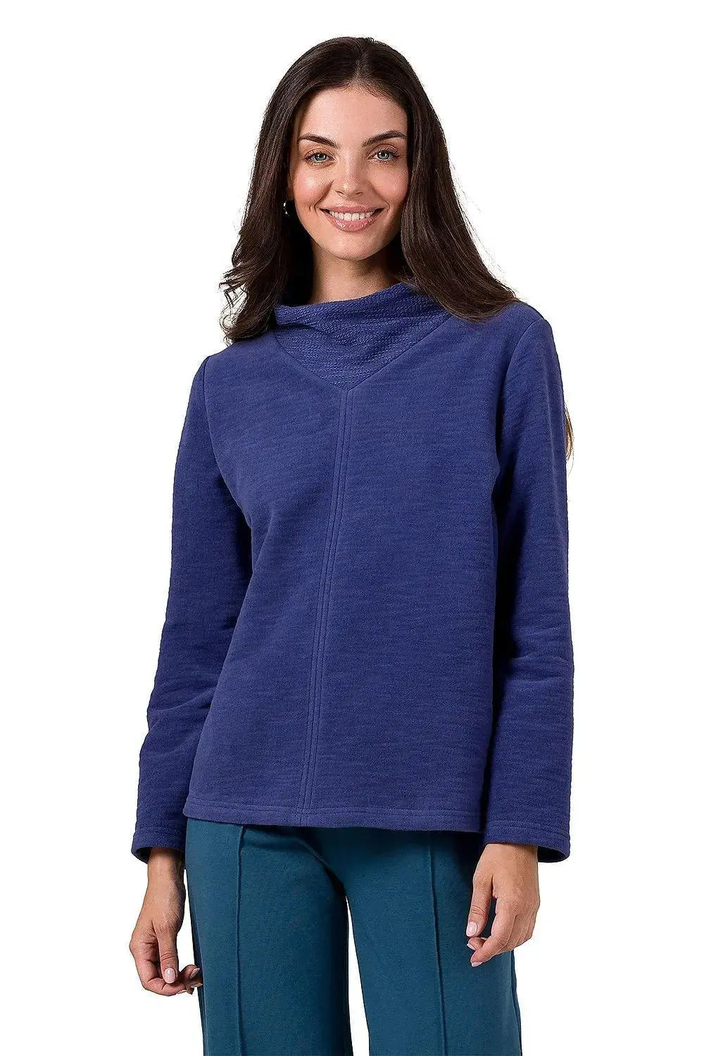 BeWear womens turtleneck sweatshirt